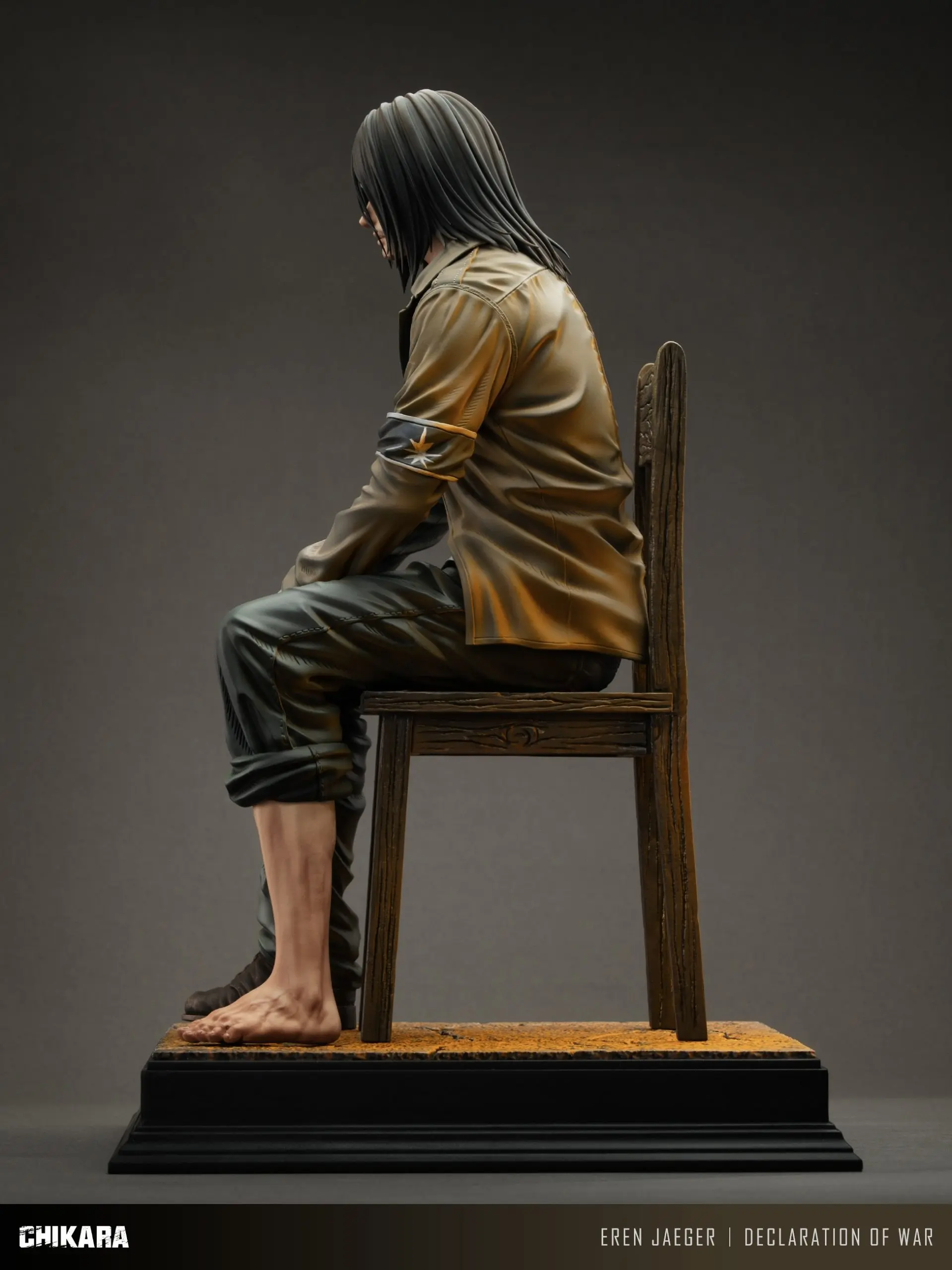CHIKARA Studio - Attack on Titan Eren Jaeger Statue(GK)