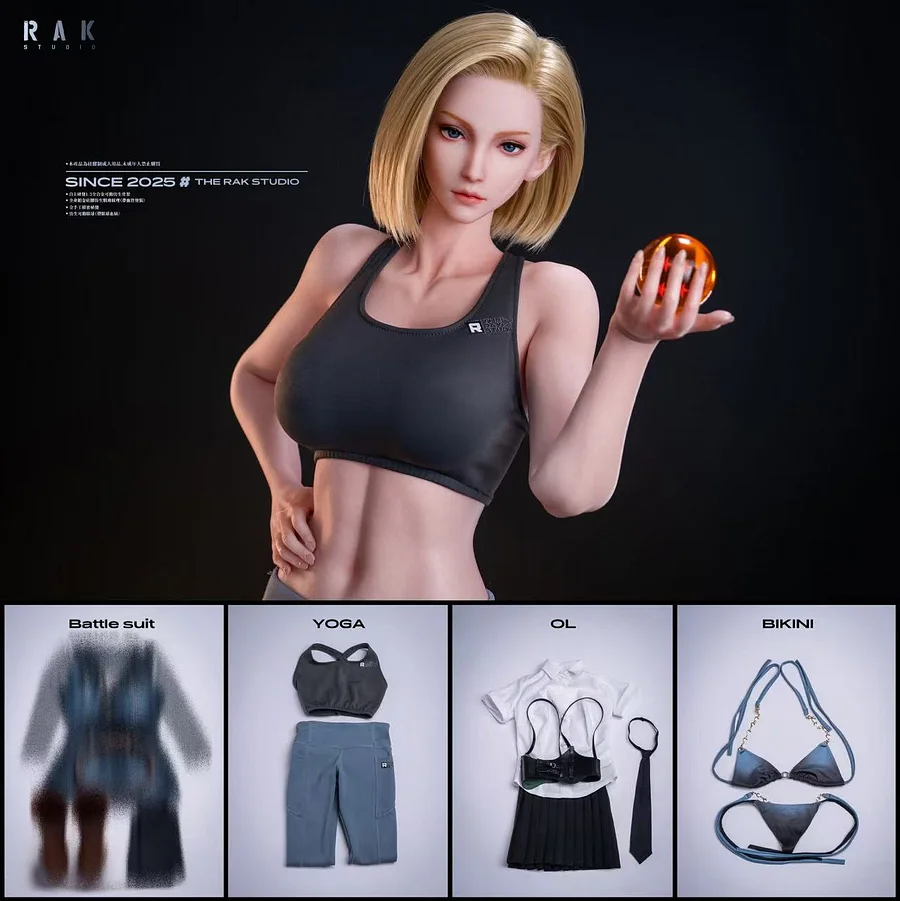 Rak Studio - Dragon Ball Cosplayer Ella Statue (GK)(Adult 18+)