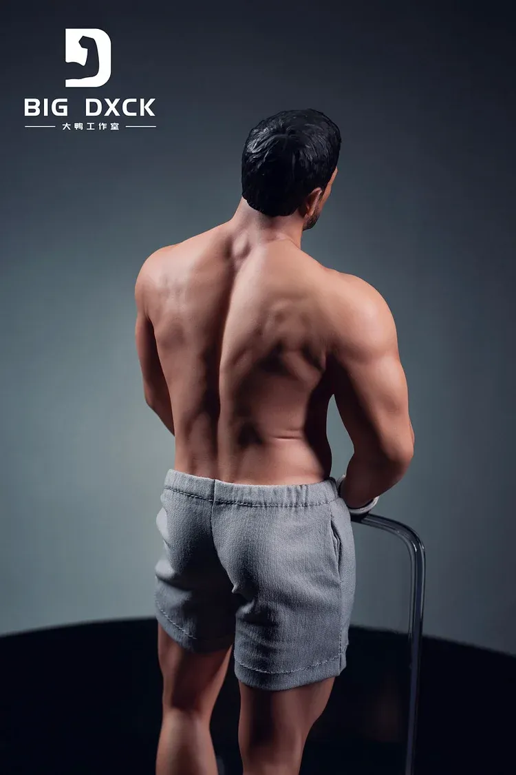 IN STOCK-1/6 MUSCLE GENTLEMAN CHRIS REFIELD STATUE-BIG DXCK STUDIO