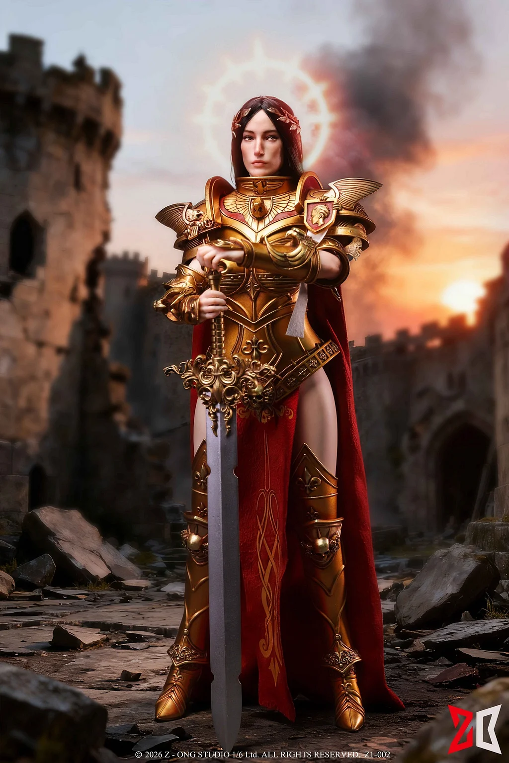 Z-ONE STUDIO- Alloy Imperial Empress - Standard-Bearer Isabella-Action figure 