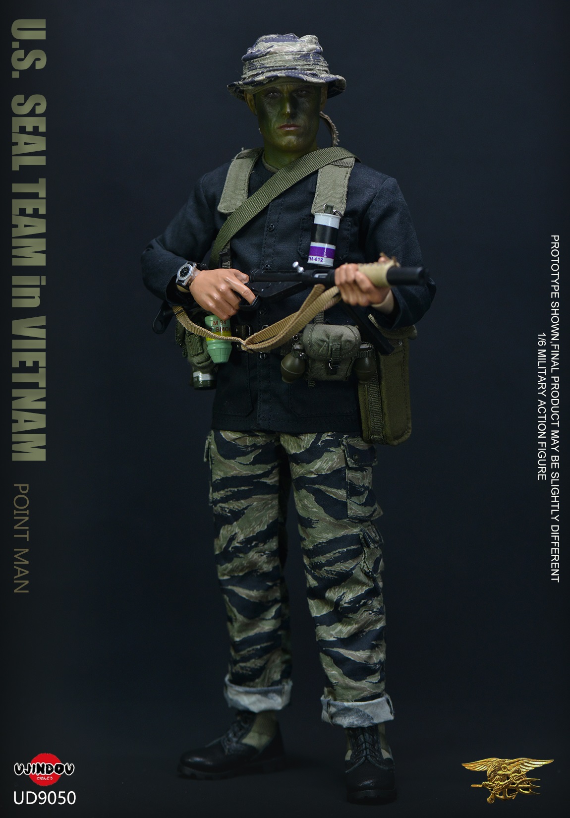  US  SEAL TEAM in Vietnam-POINT MAN UD9050 (Licensed) 1/6 Statue (GK)- UJINDOU