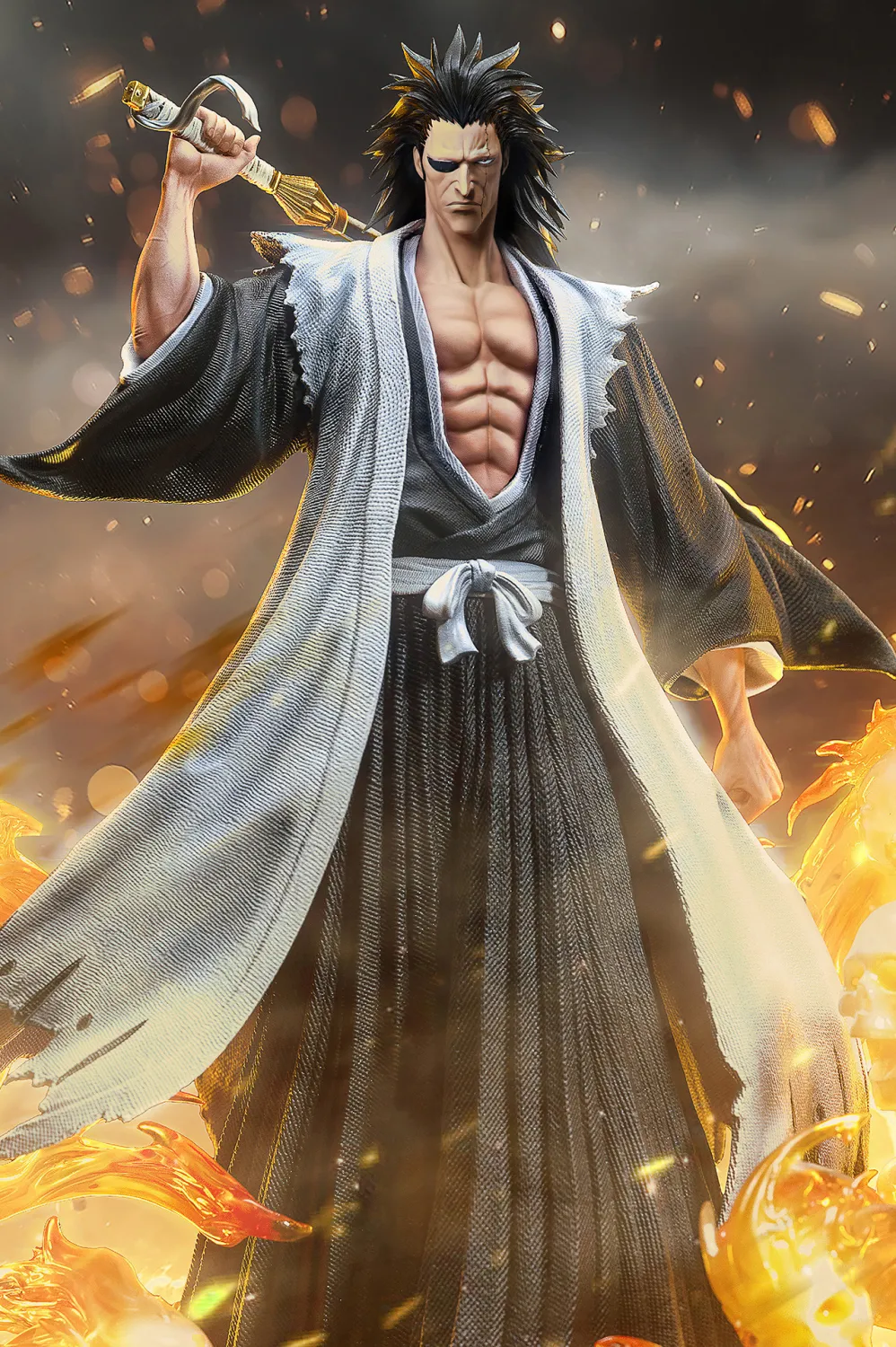 Bleach Zaraki Kenpachi Statue (GK) -Jie Studio 