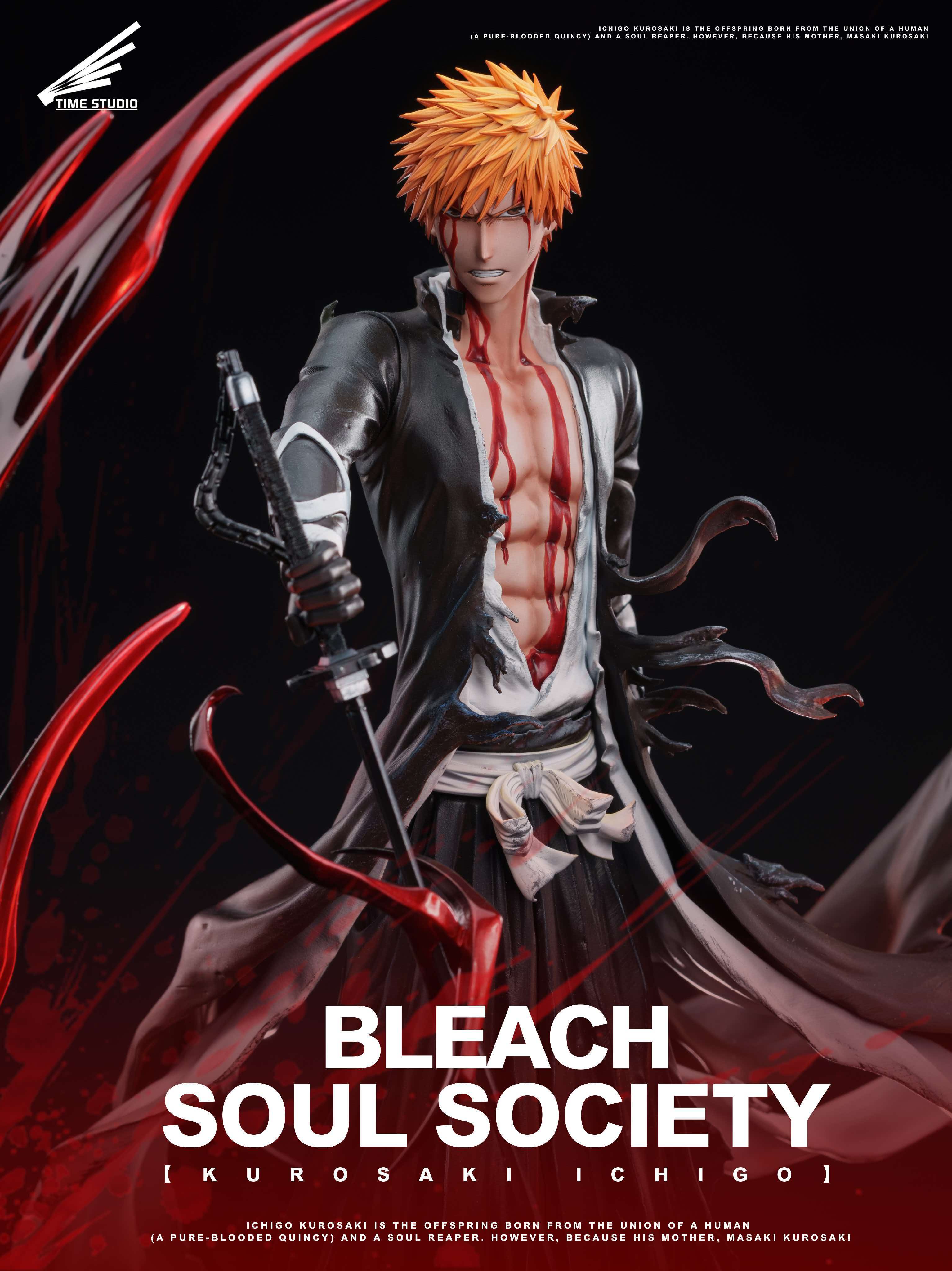 Time Studio Ichigo Kurosaki Bleach Statue