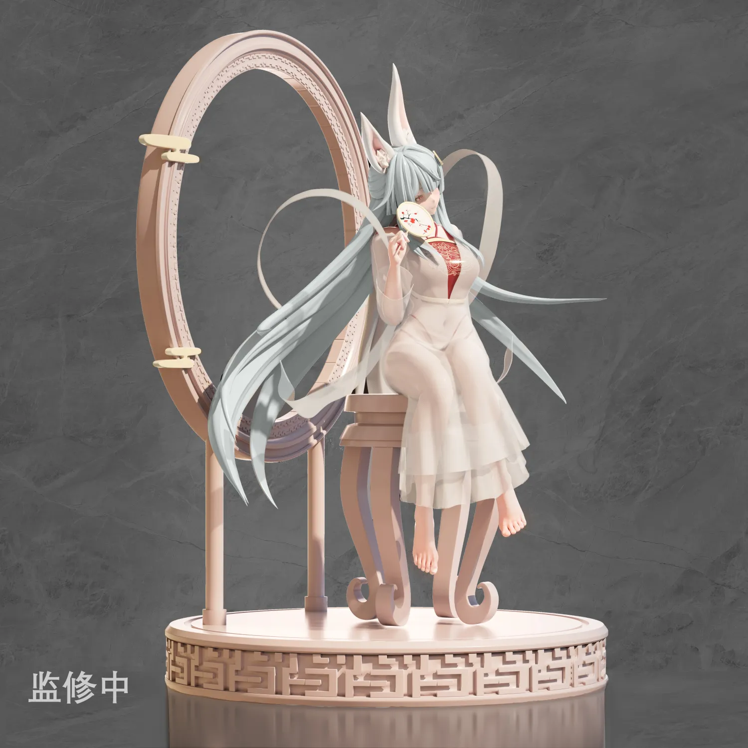 Guanghan Palace Jade Rabbit PVC(Copyright)Statue (GK) - Yun Yi Studio