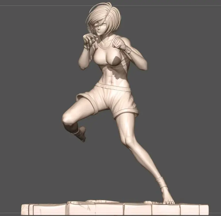 TITAN Studio - Attack on Titan Side Story Series #2 Boxing Mikasa Statue(GK)