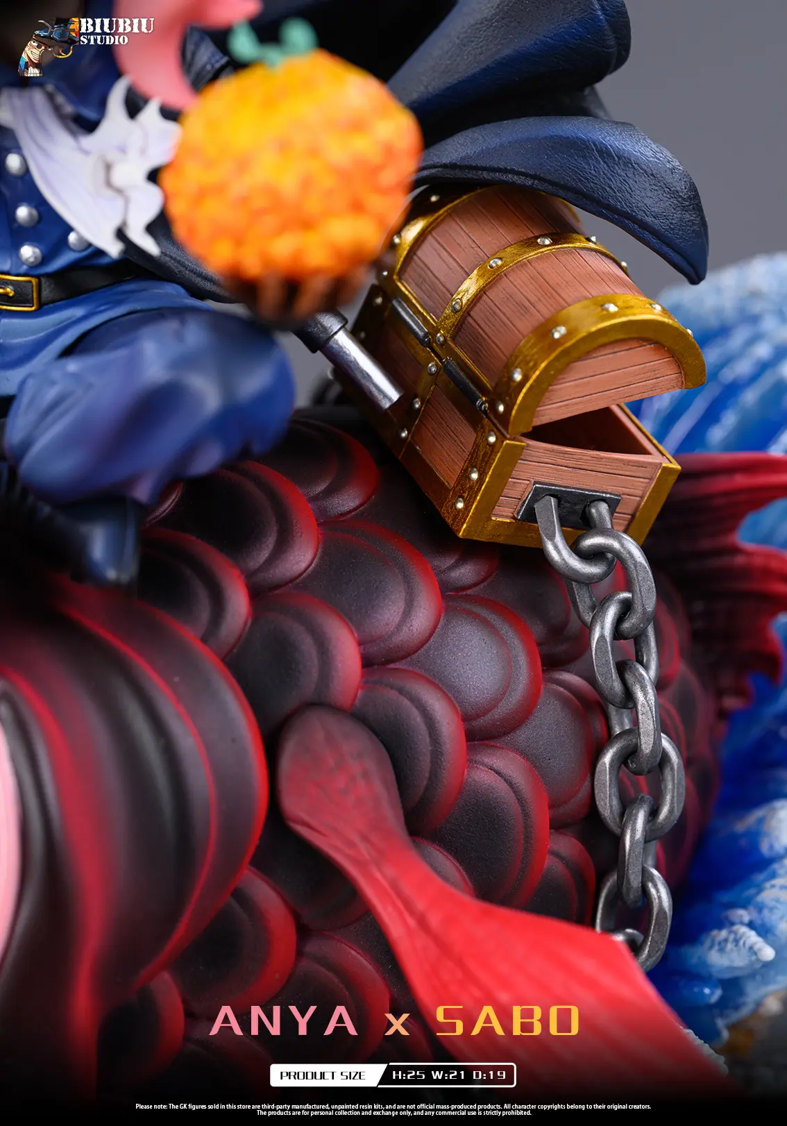 Biubiu Studio - Spy x Family ANYA x SABO Statue