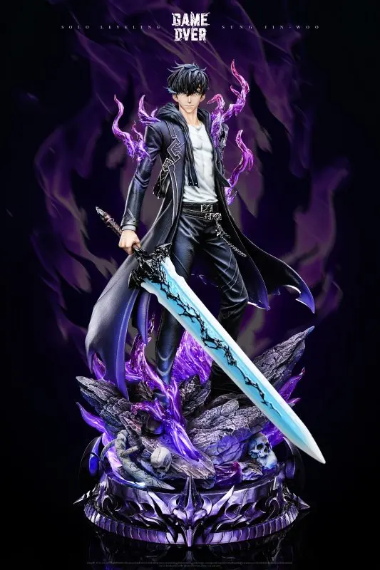 Game Over Studio - Solo Leveling Shadow Monarch Sung Jin-Woo Statue