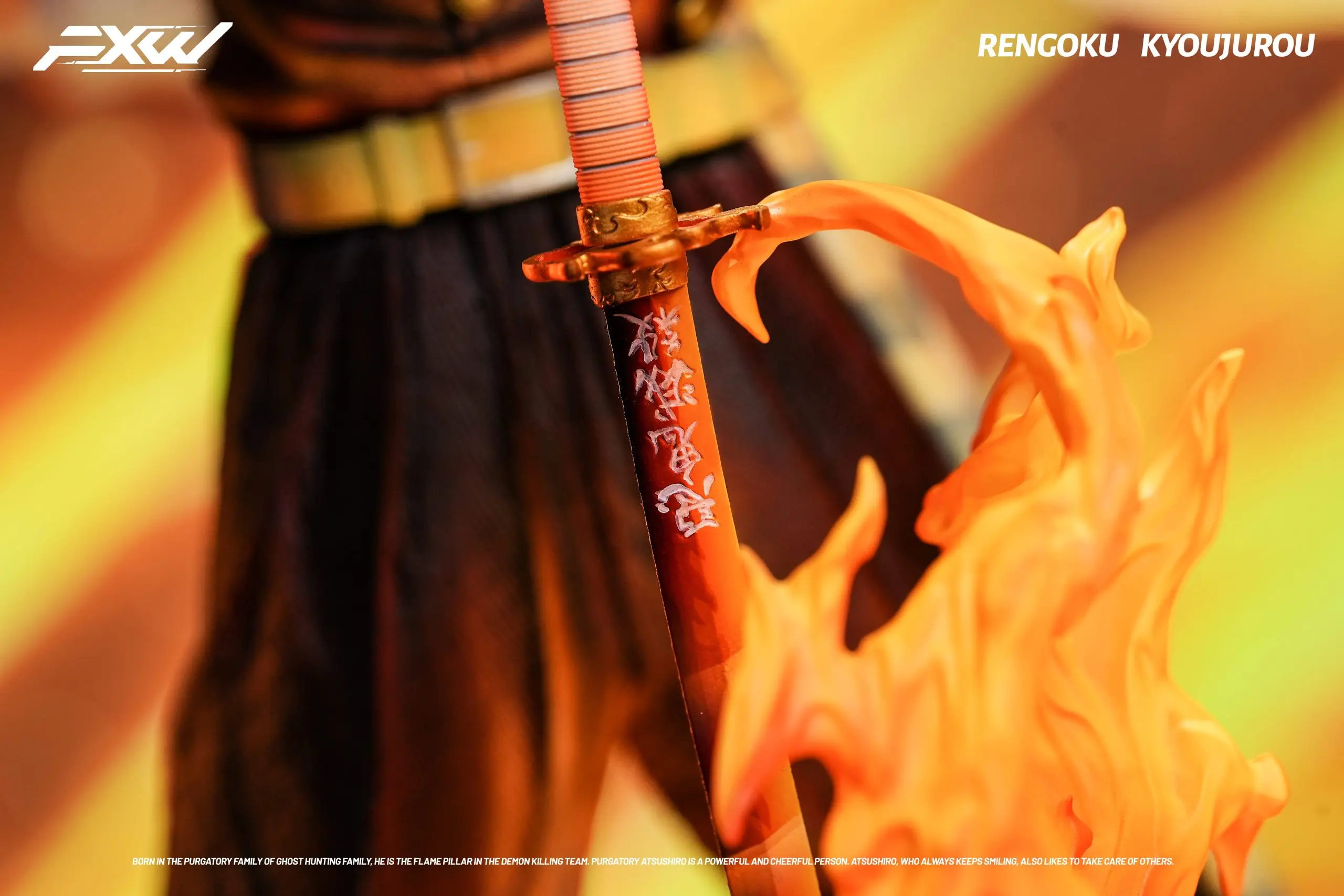 FXW Studio - Demon Slayer Nine Hashira Series Flame Hashira Rengoku Kyojuro Statue (GK) 