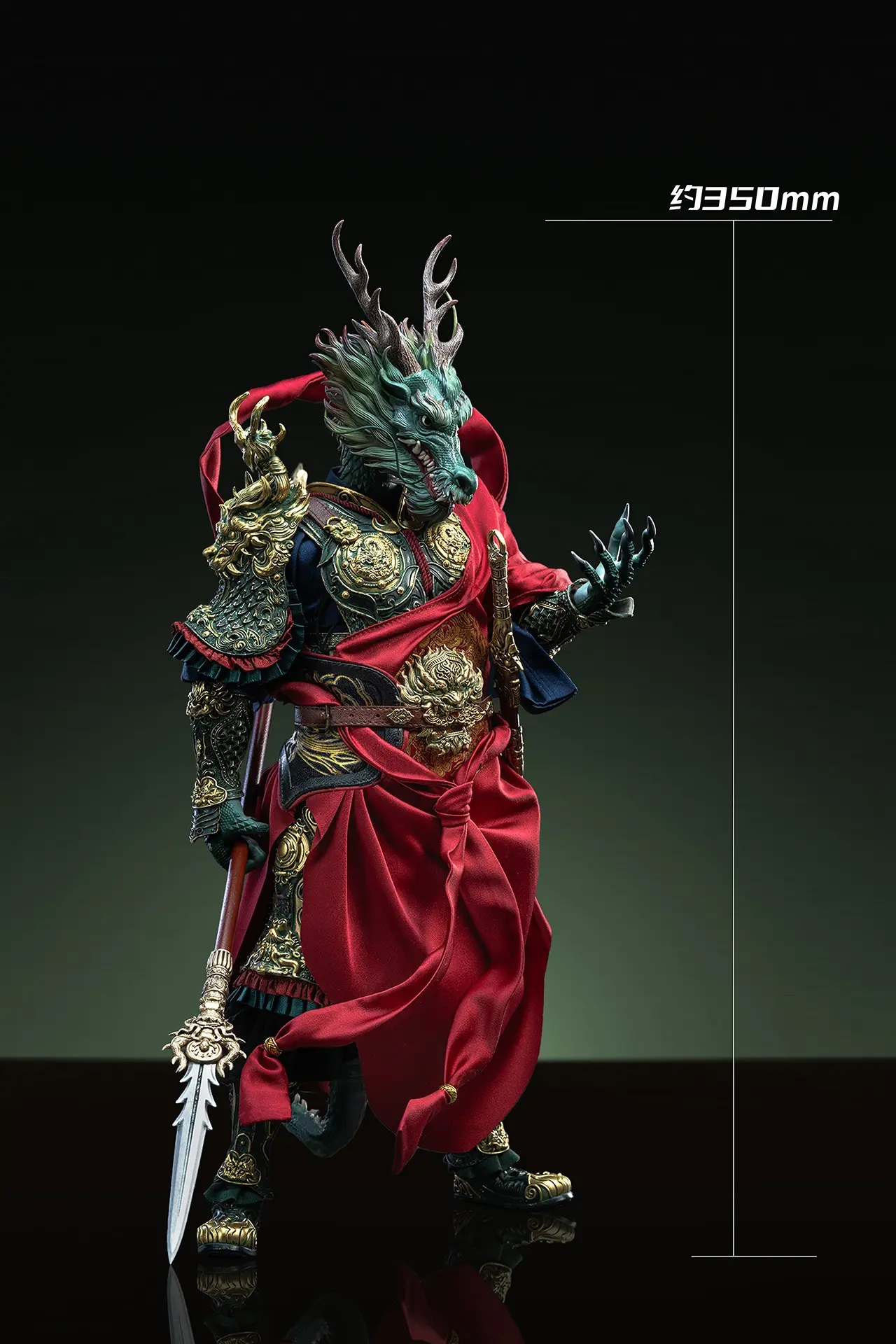 303TOYS - 1/6 THE TWELVE ZODIAC – AZURE DRAGON KING & WHITE DRAGON KING YC001 YC002 YC003 (Licensed)Statue(GK)