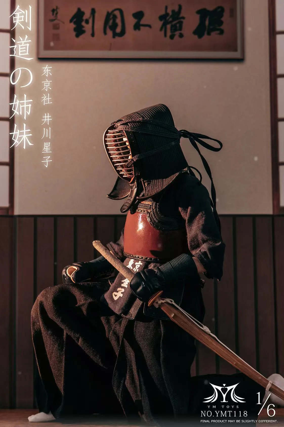 YMTOYS Studio - Kendo Girl Ikawa Hoshiko & Tama Tsuru 1/16 Action Figure