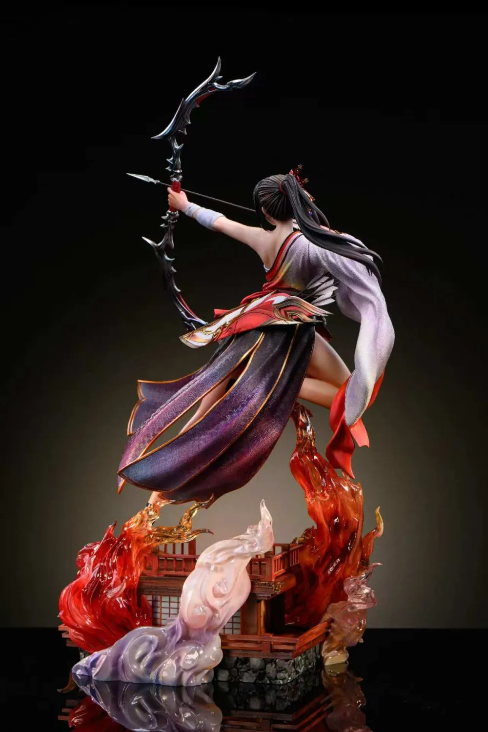 Fei She Zhang Mo Wan Studio -Original Hyakki Yagyō #1 Foxfire Statue