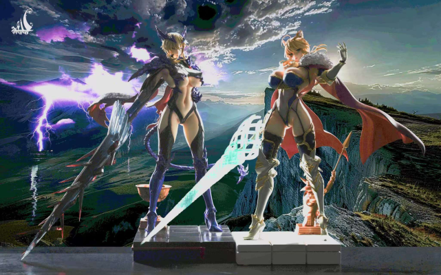 Fate Grand/Order Lancer Altria Pendragon & Altria Pendragon Alter 1/4 Statue GK (Adult 18+) Xpic Studio  Pre-sale-KWII-GK