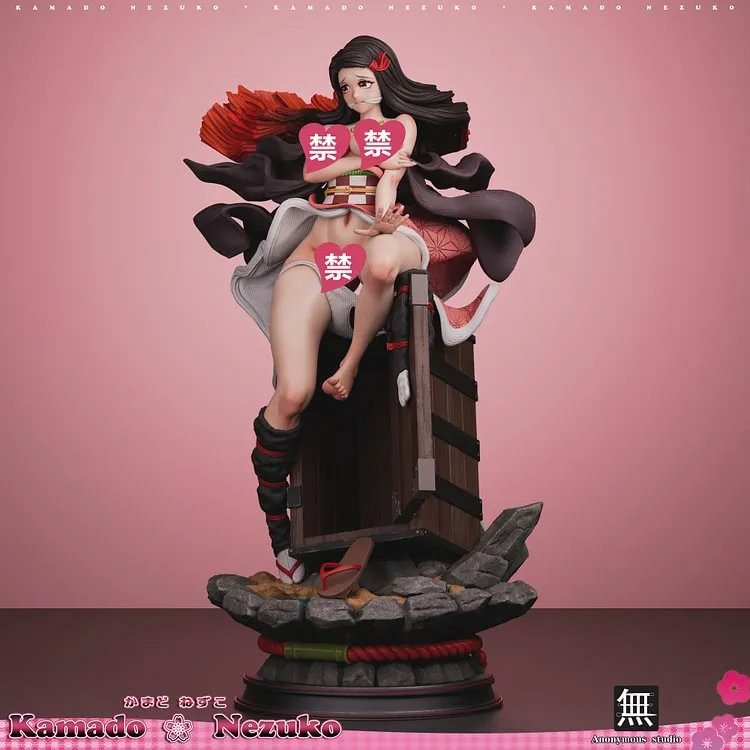 Demon Slayer Nezuko Kamado 1/6 & 1/4 STATUE GK (ADULT 18+)-Anonymous Studio Pre-sale