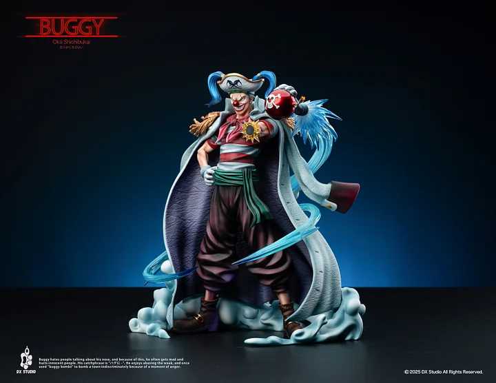 One Piece Buggy Statue(GK)-DX Studio 