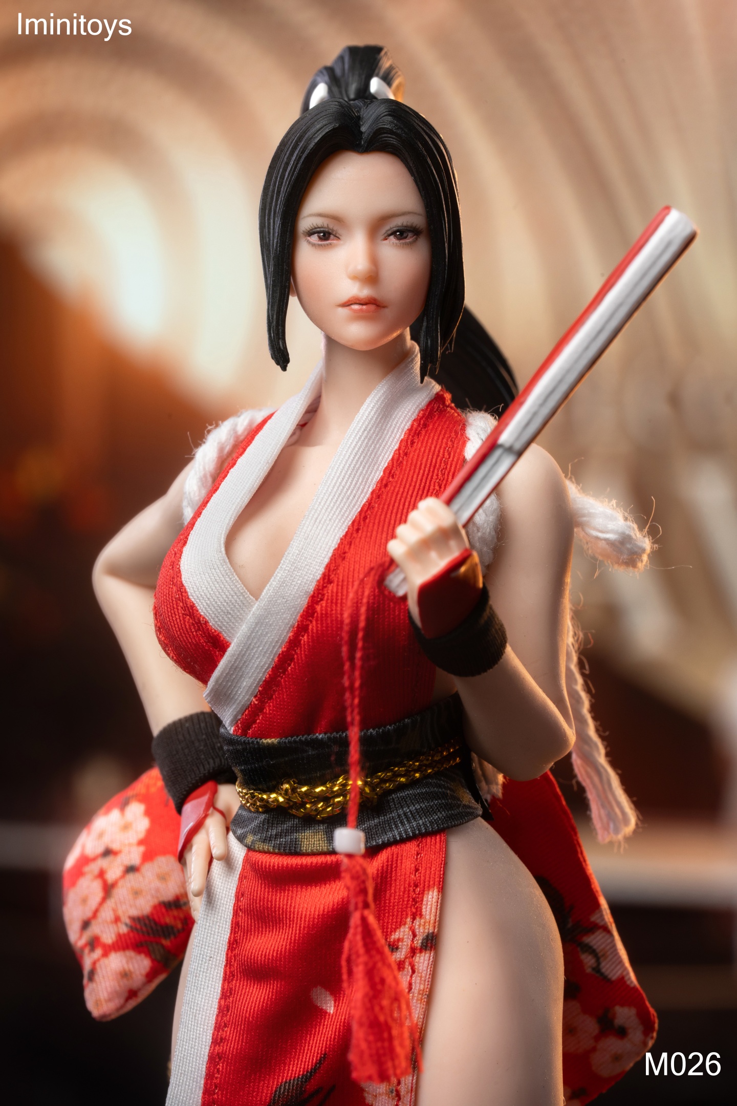 The King of Fighters M026  Shiranui Mai 1/12 Action Figure -Iminitoys Studio 