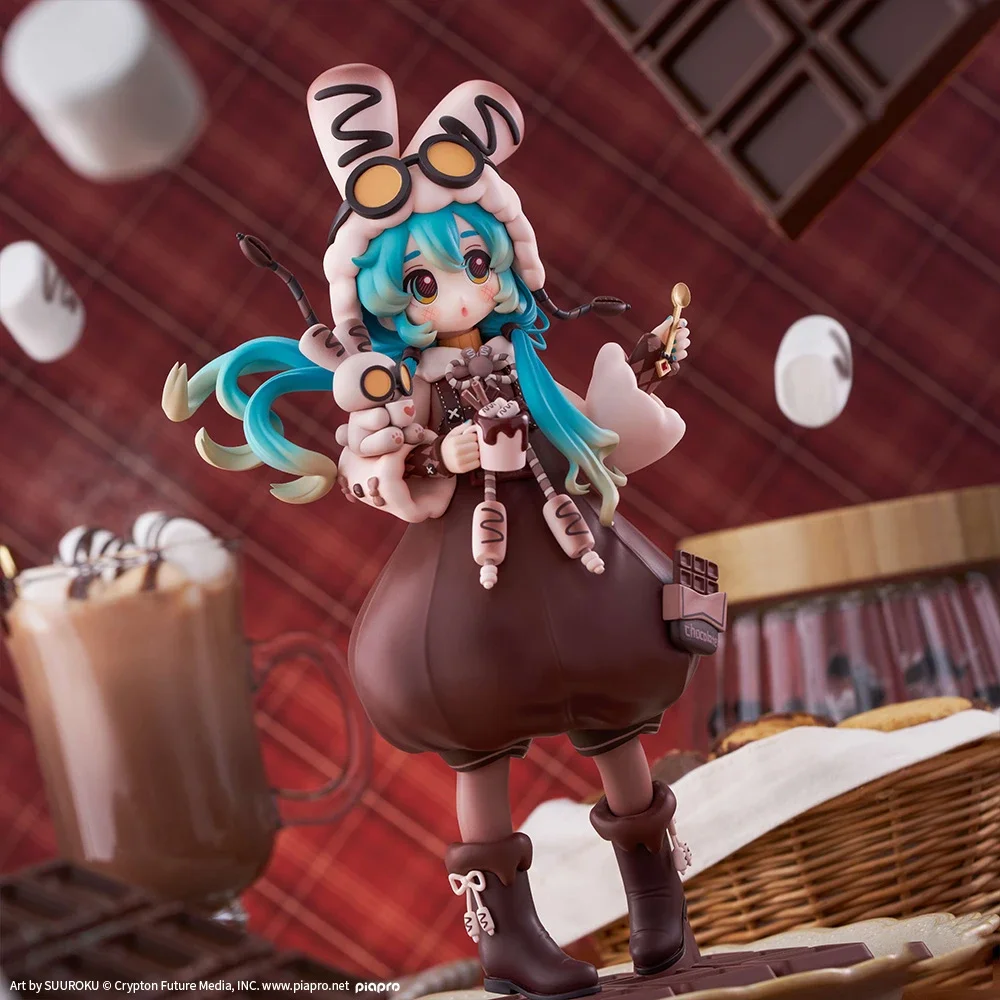 S-Fire Series Marshmallow Hot Cocoa Ver Hatsune Miku - VOCALOID Official Statue - SEGA