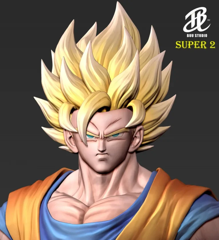 BUU Studio - Dragon Ball - SSJ2 GOKU 1/4 & 1/6 Statue(GK) 