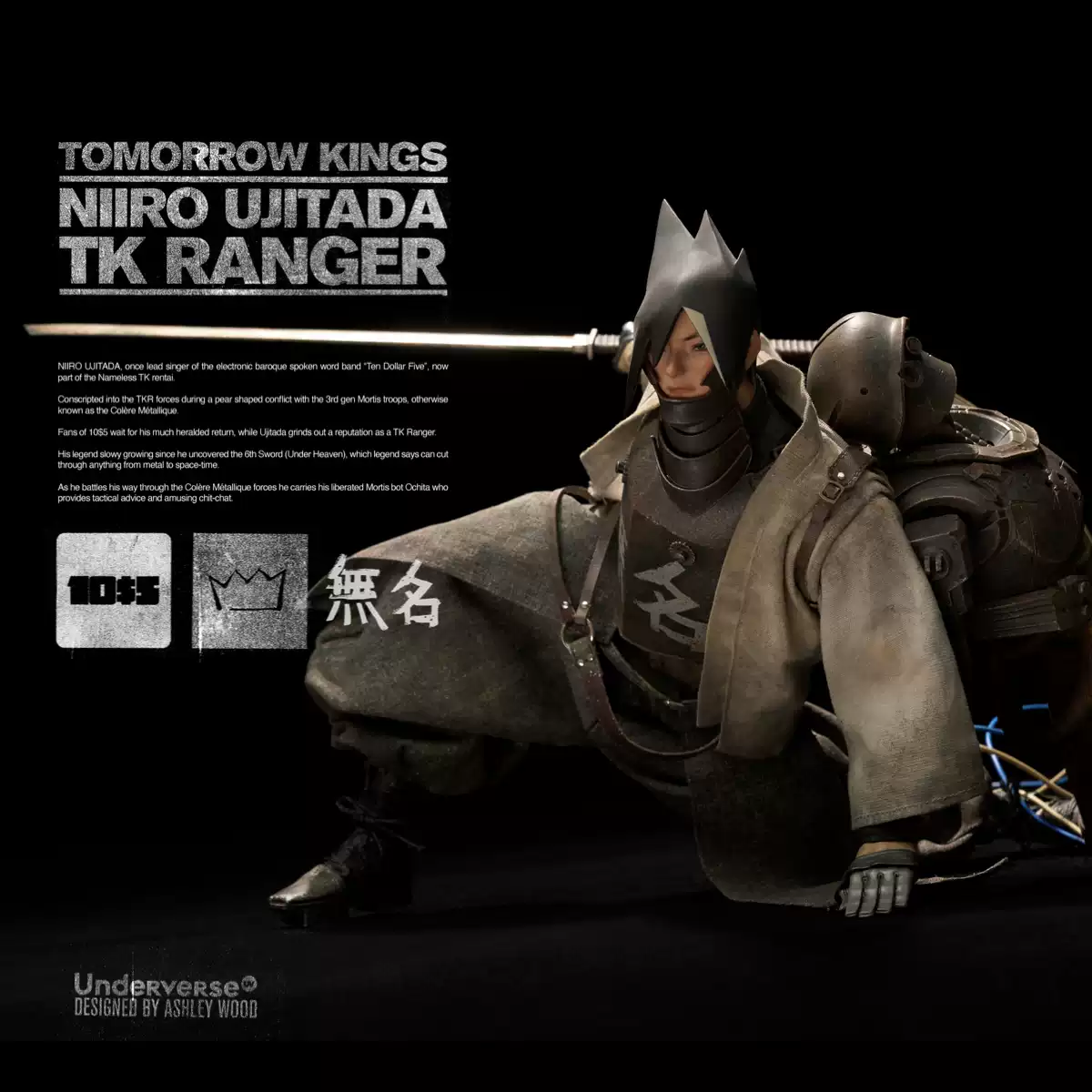TK RANGER Niiro Ujitada (Licensed) Statue (GK) -UNDERVERSE 