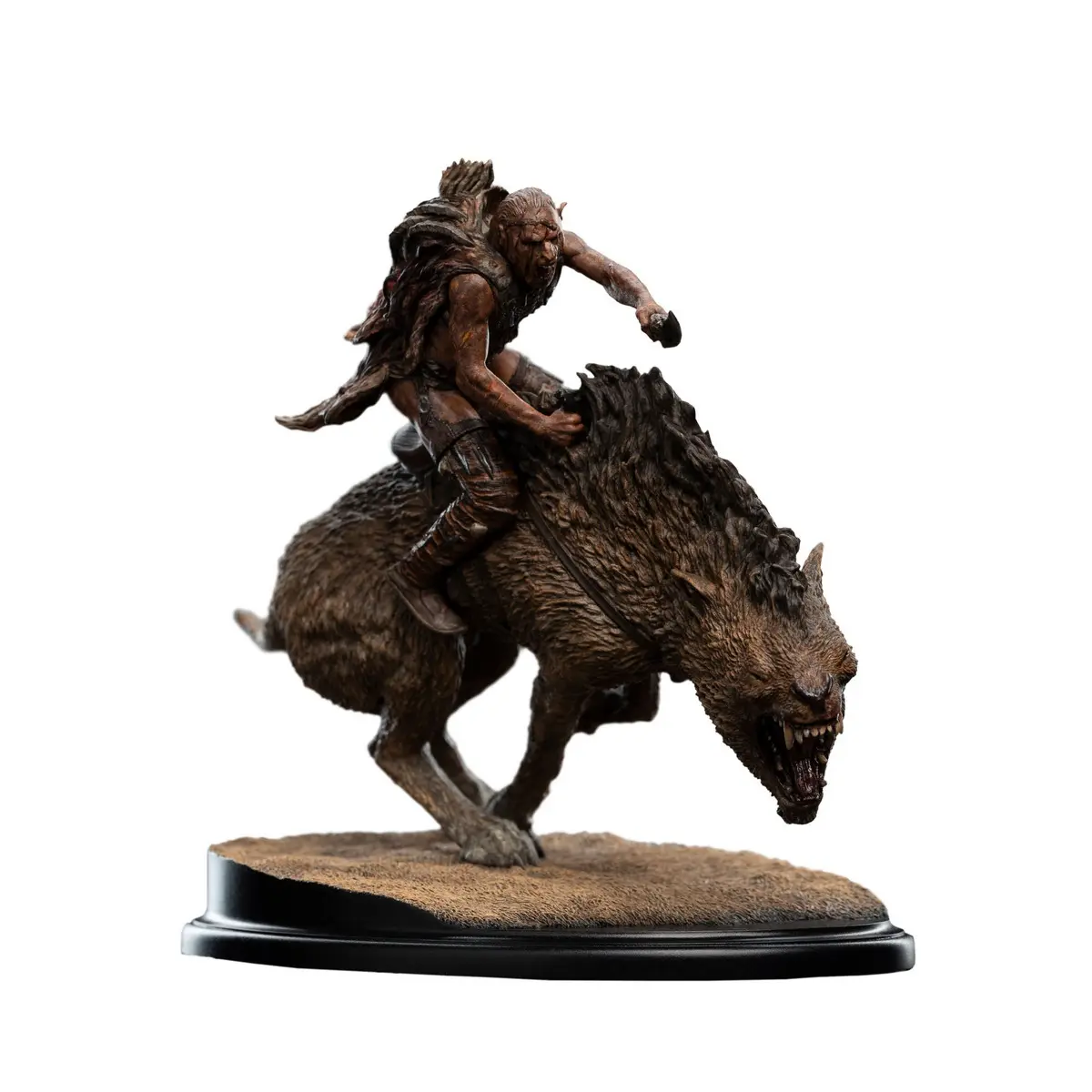 WETA Workshop - Lord of the Rings Orc Wolf Rider Shaku 86-01-04752 (Licensed) Statue 