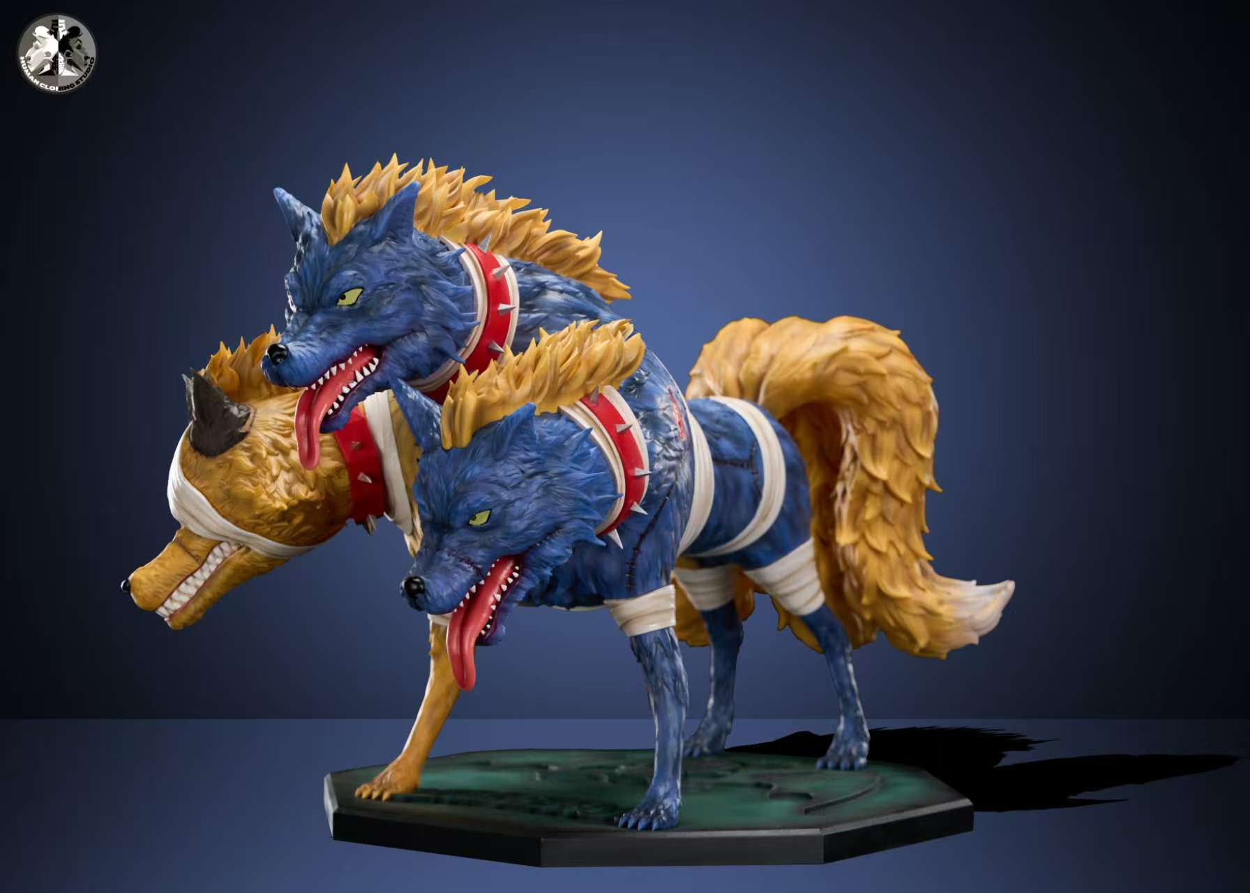 One Piece Gecko Moria's Zombie Army 01 Cerberus Statue(GK) - Clone Studio 