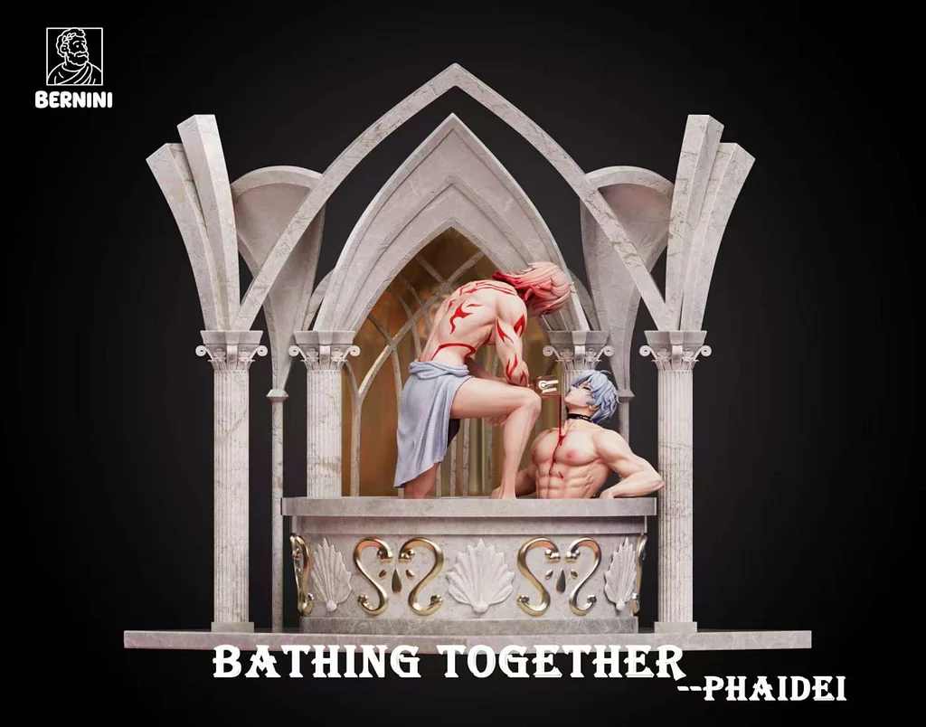 Bernini Studio - Phainon X Mydei Bathing Together Honkai: Star Rail Statue 