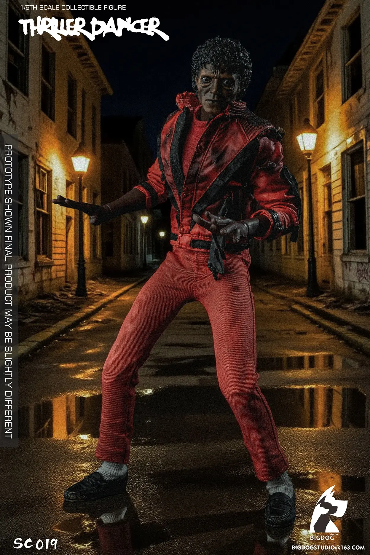 BIGDOG Studio - Michael JacksonThriller dancer Single version 1/6 Mobile Collection Soldier NOSC018 NOSC019 Statue(GK)