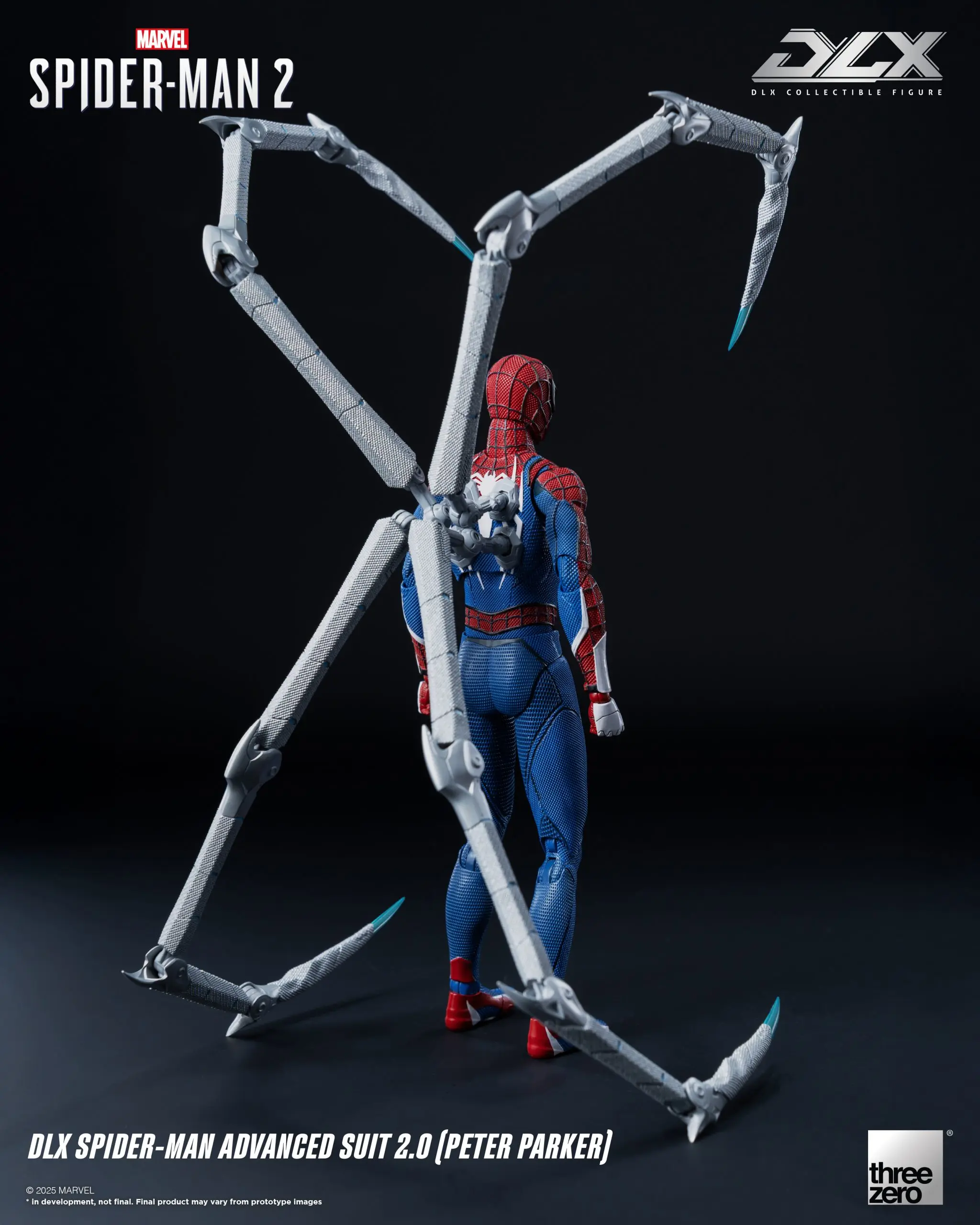 Threezero - Marvels Spider-Man 2 DLX Spider-Man Advanced Suit 2.0 (Peter Parker) (Licensed)Statue(GK)