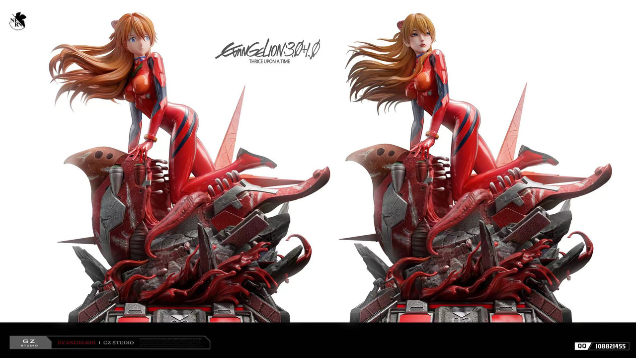 EVA Asuka Langley Soryu with LED Statue(GK) - GZ Studio