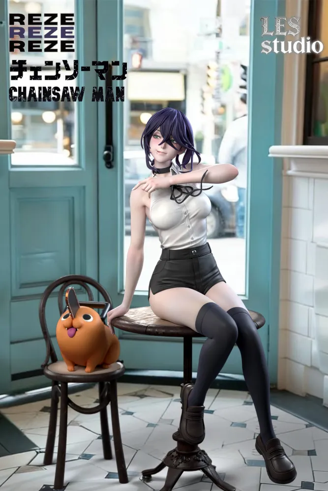 LES Studio - Artist Series Reze Chainsaw Man Statue 