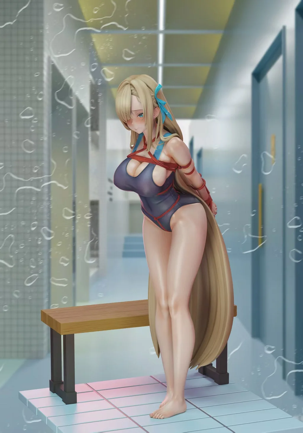 ZIYE Studio - Restrained Ichinose Asuna Blue Archive Statue 