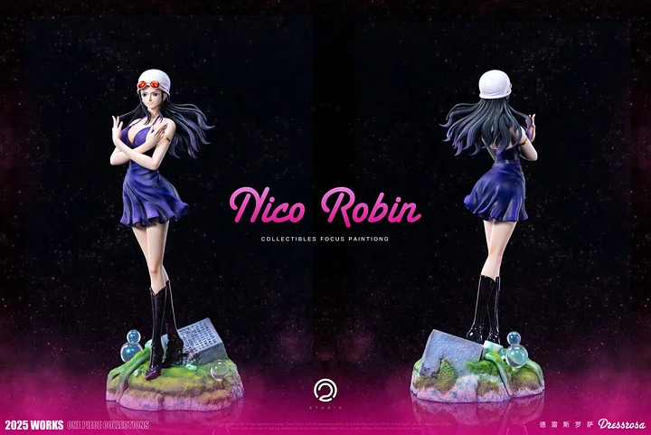 One Piece Two years later Straw Hat Pirates Part 7 Nico Robin Statue(GK)-C2 Studio