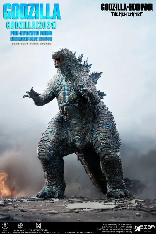 Star Ace Toys - Godzilla 2024 Pre-Evolved Form Energized Blue Edition SA6068 (Licensed)Statue(GK) 