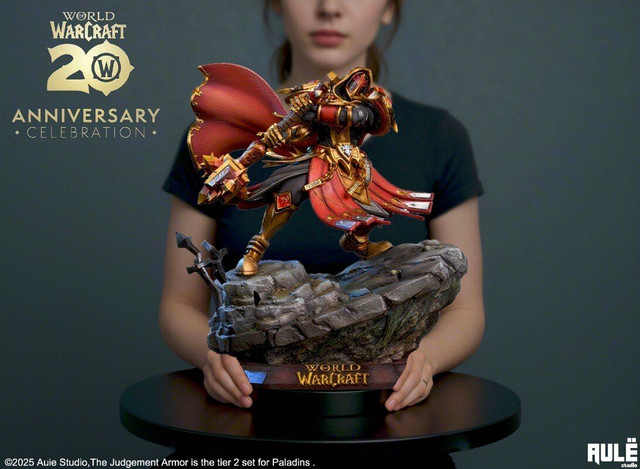 World of Warcraft 1/6 Judgement Armor Set Statue(GK) -Alue Studio