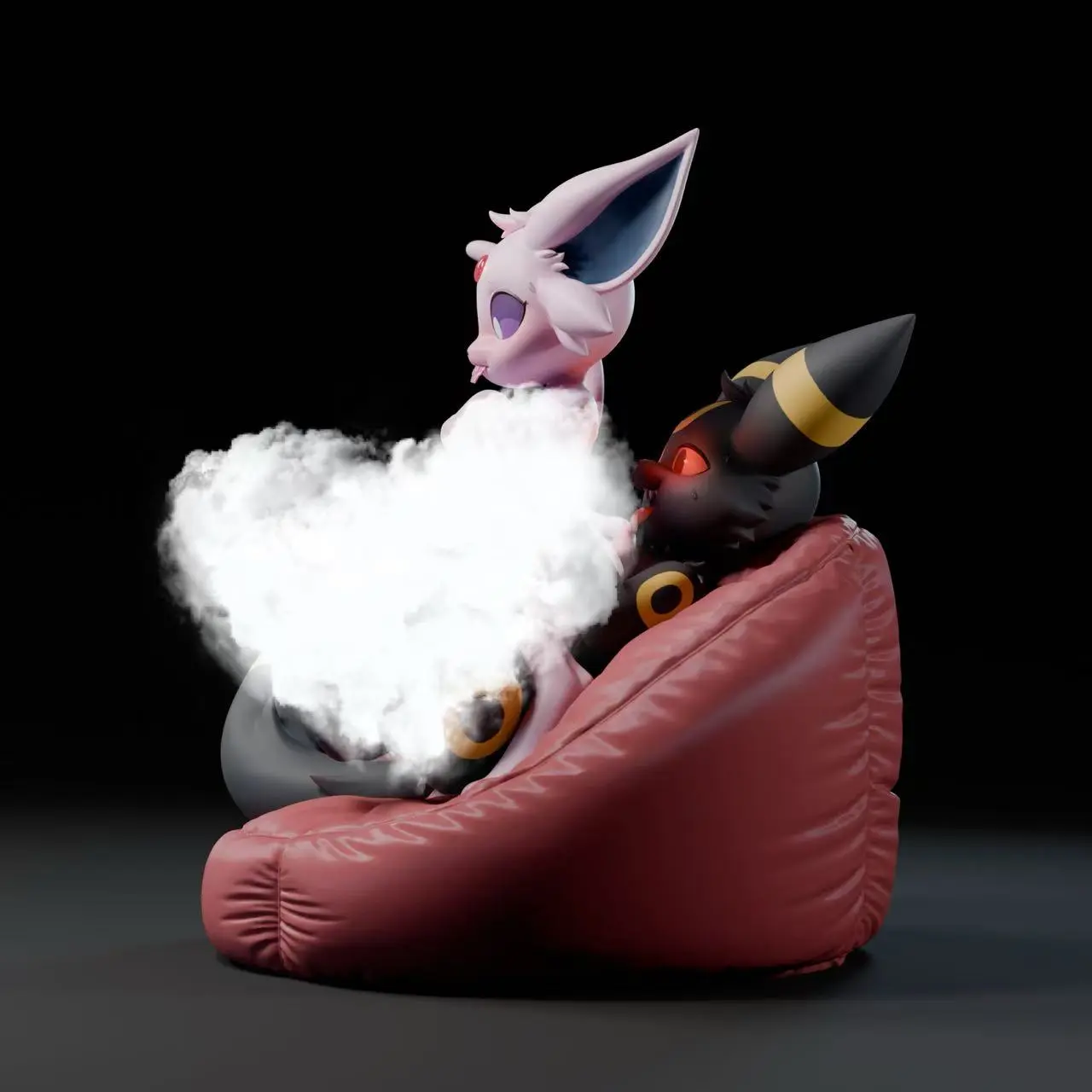 Spirit Demon Studio - Pokemon Espeon & Umbreon Statue(GK)(Adult 18+)
