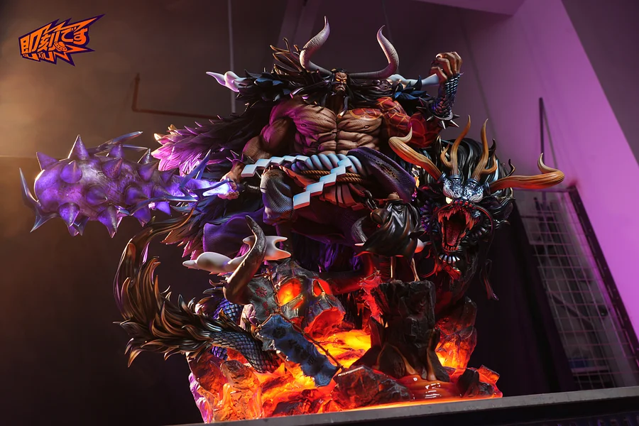 One Piece Kaido with LED  Statue (GK) -JiKe Studio