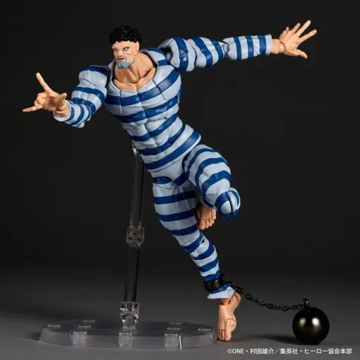 Kaiyodo - Revoltech Amazing Yamaguchi One-Punch Man Puri-Puri Prisoner (Licensed)Statue