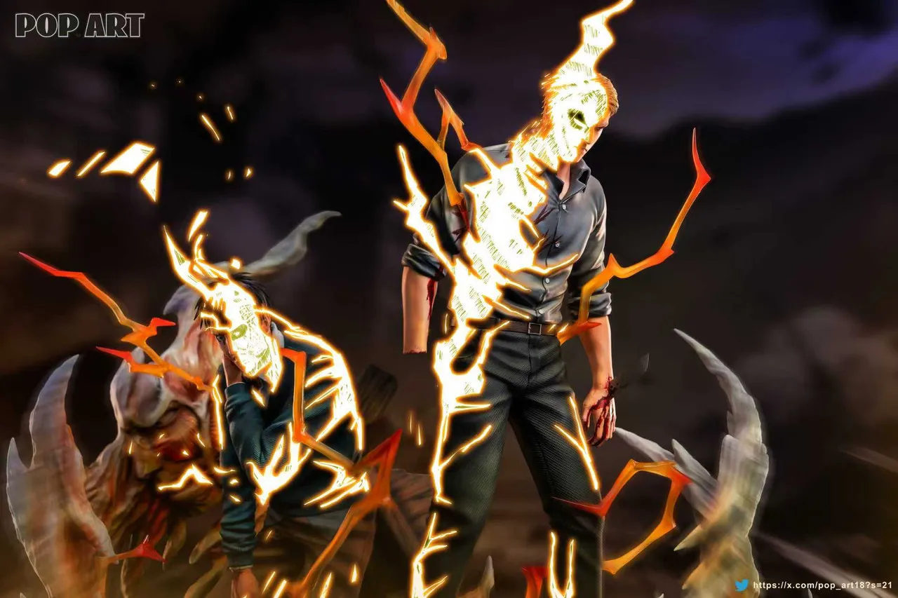 POP.ART Studio - Character Arc #003 Reiner Braun X Bertolt Hoover Attack on Titan Statue