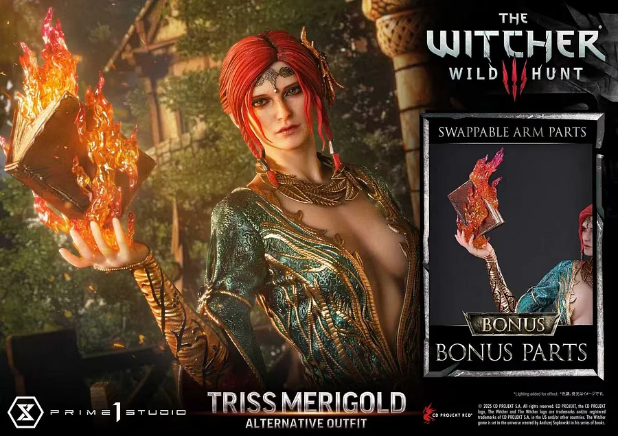 Prime 1 Studio - The Witcher 3: Wild Hunt Triss Merigold Alternative Outfit REMW3-01 REMW3-01S (Licensed)Statue(GK)