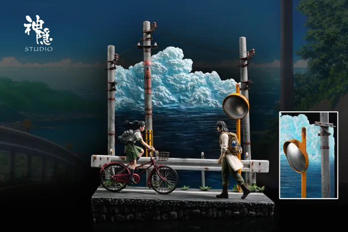 Shen Yin Studio -Suzume The Crossroads Before Goodbye Statue