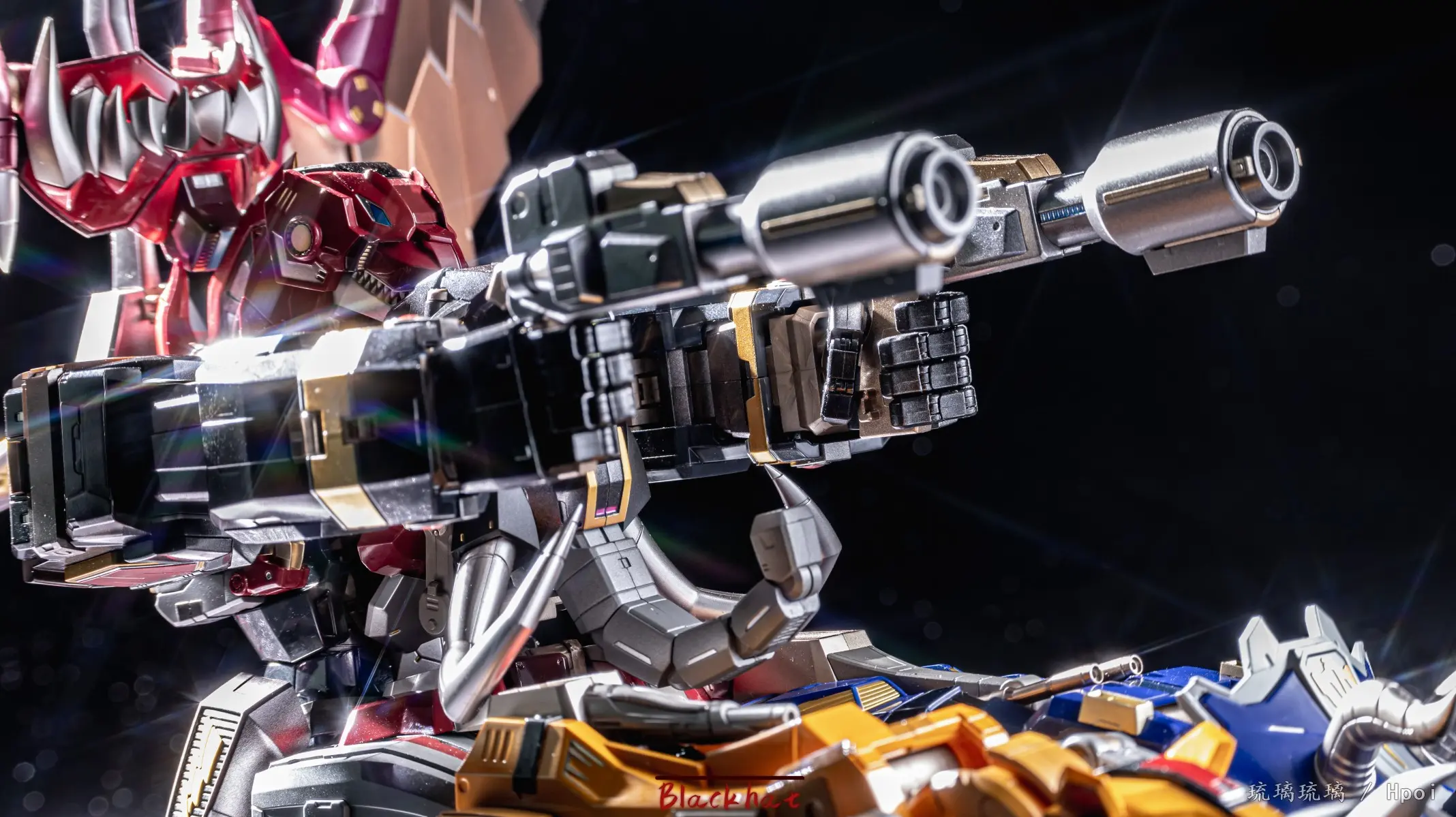 Flametoys Studio & Sentinel Studio - GO! KARA KURI Combine Dino Megazord (Licensed) Statue(GK)