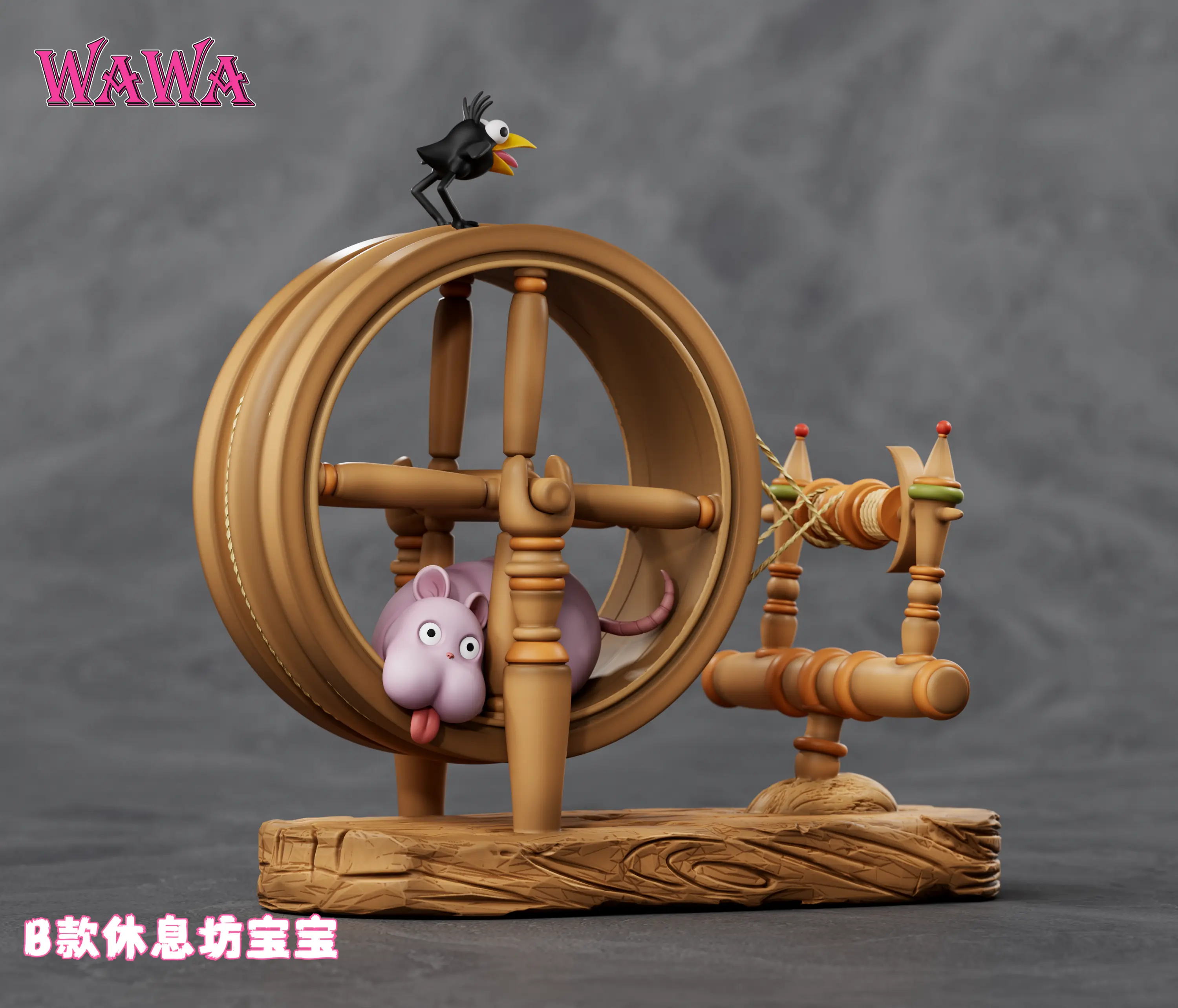 WAWA Studio - Spirited Away Running Boh Statue(GK)