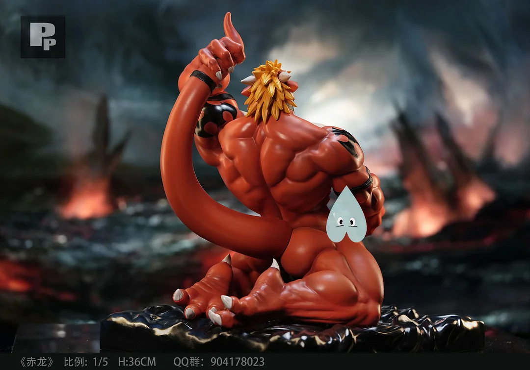 Original Red Dragon 1/5 Statue GK (Adult 18+) PP Studio, Pre-sale