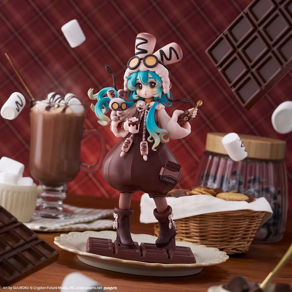 S-Fire Series Marshmallow Hot Cocoa Ver Hatsune Miku - VOCALOID Official Statue - SEGA
