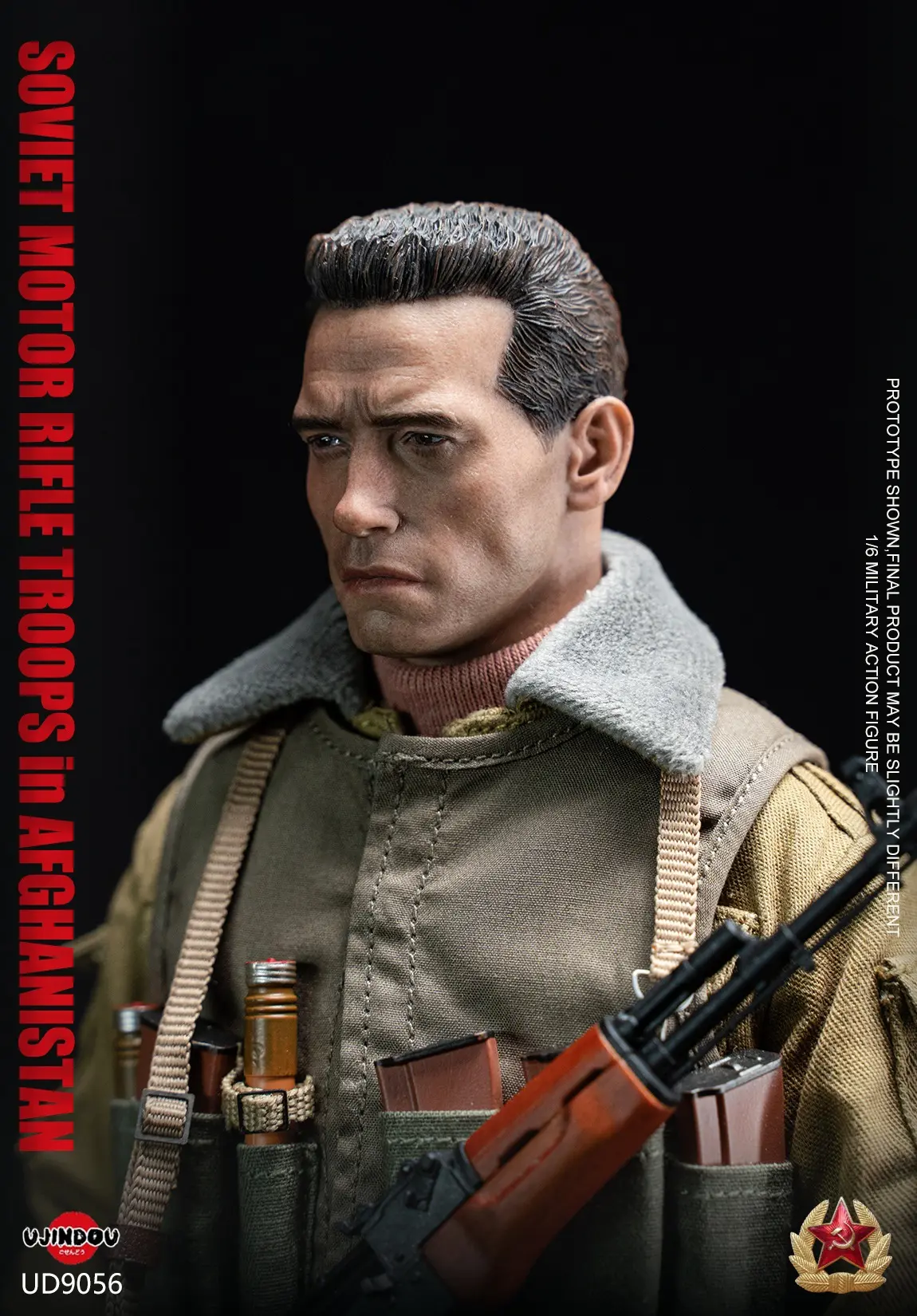 UJINDOU - UJINDOU 1/6 SOVIET MOTOR RIFLE TROOPS IN AFGHANISTAN NO UD9056 (Licensed) Statue(GK) 