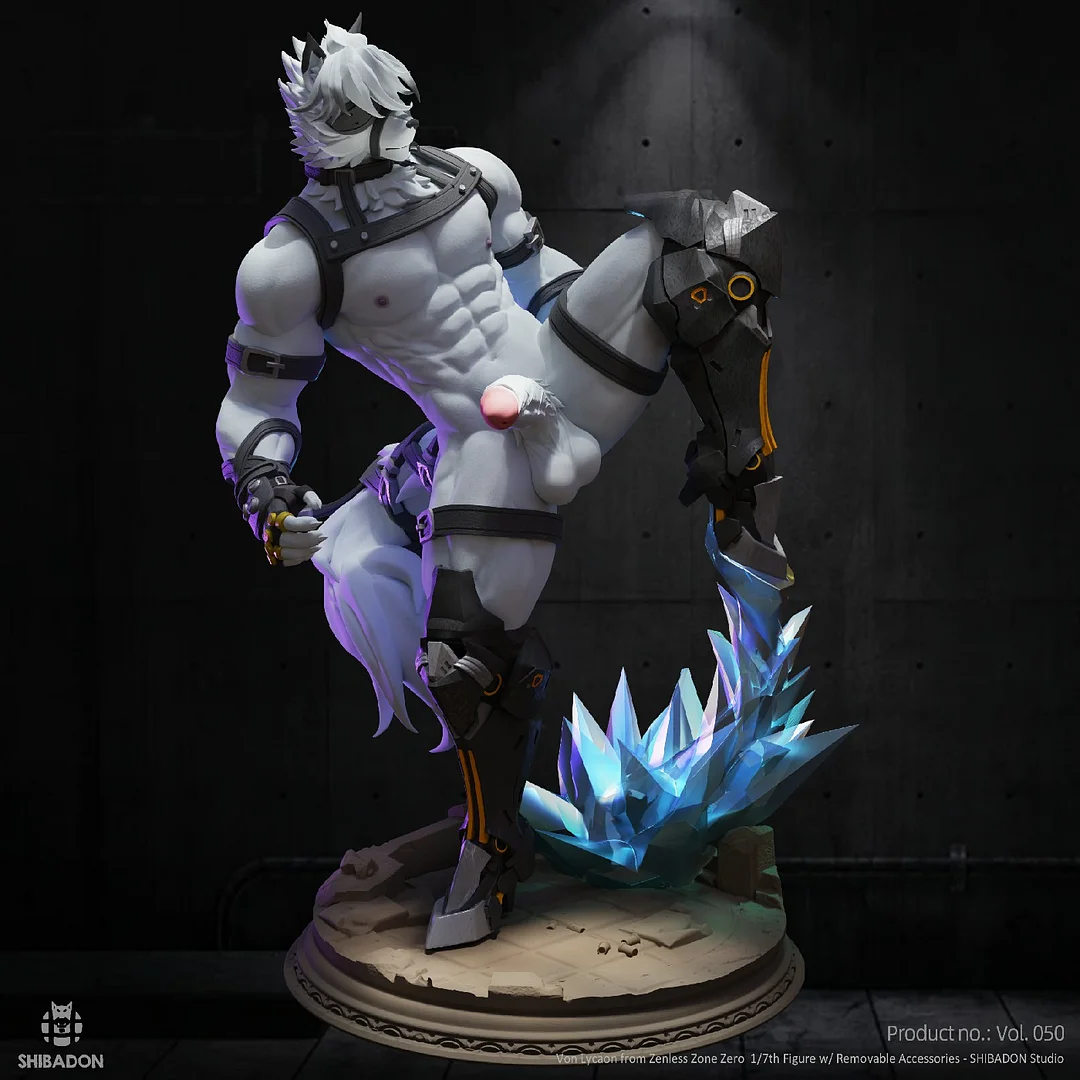 In stock-Zenless Zone Zero Von Lycaon Statue(GK) (Adult 18+) Statue(GK)-Shibadon Studio