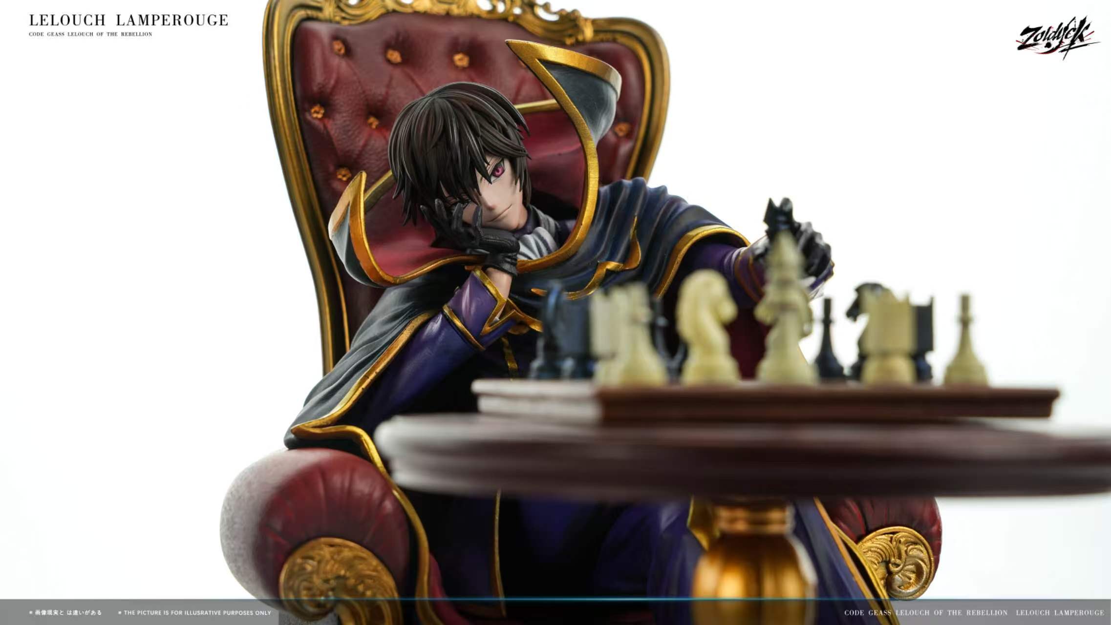 Zoldyck Studio Lelouch vi Britannia Code Geass: Lelouch of the Rebellion Statue