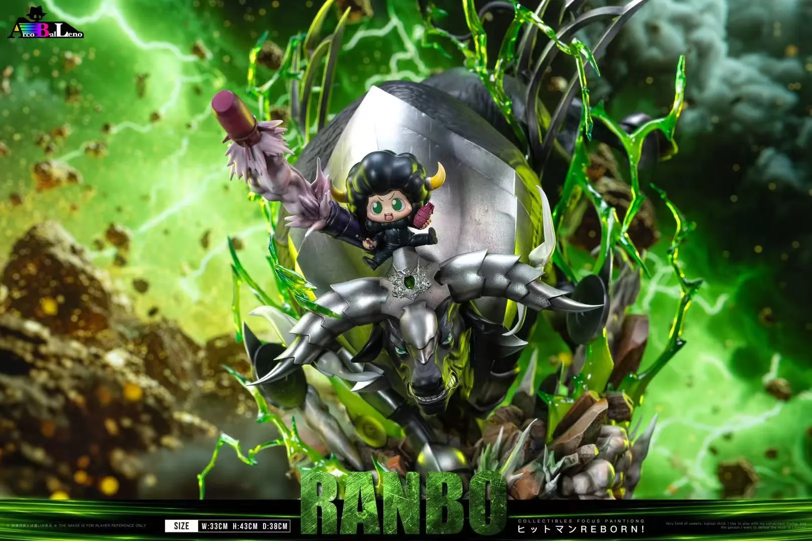 Arcobaleno Studio - Katekyo Hitman Reborn Lambo 1/6 Statue(GK)