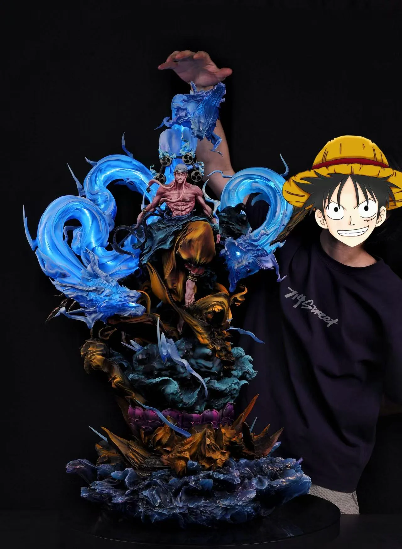 Iron Curtain Studio - One Piece High End Series Thunder God Enel Statue(GK)