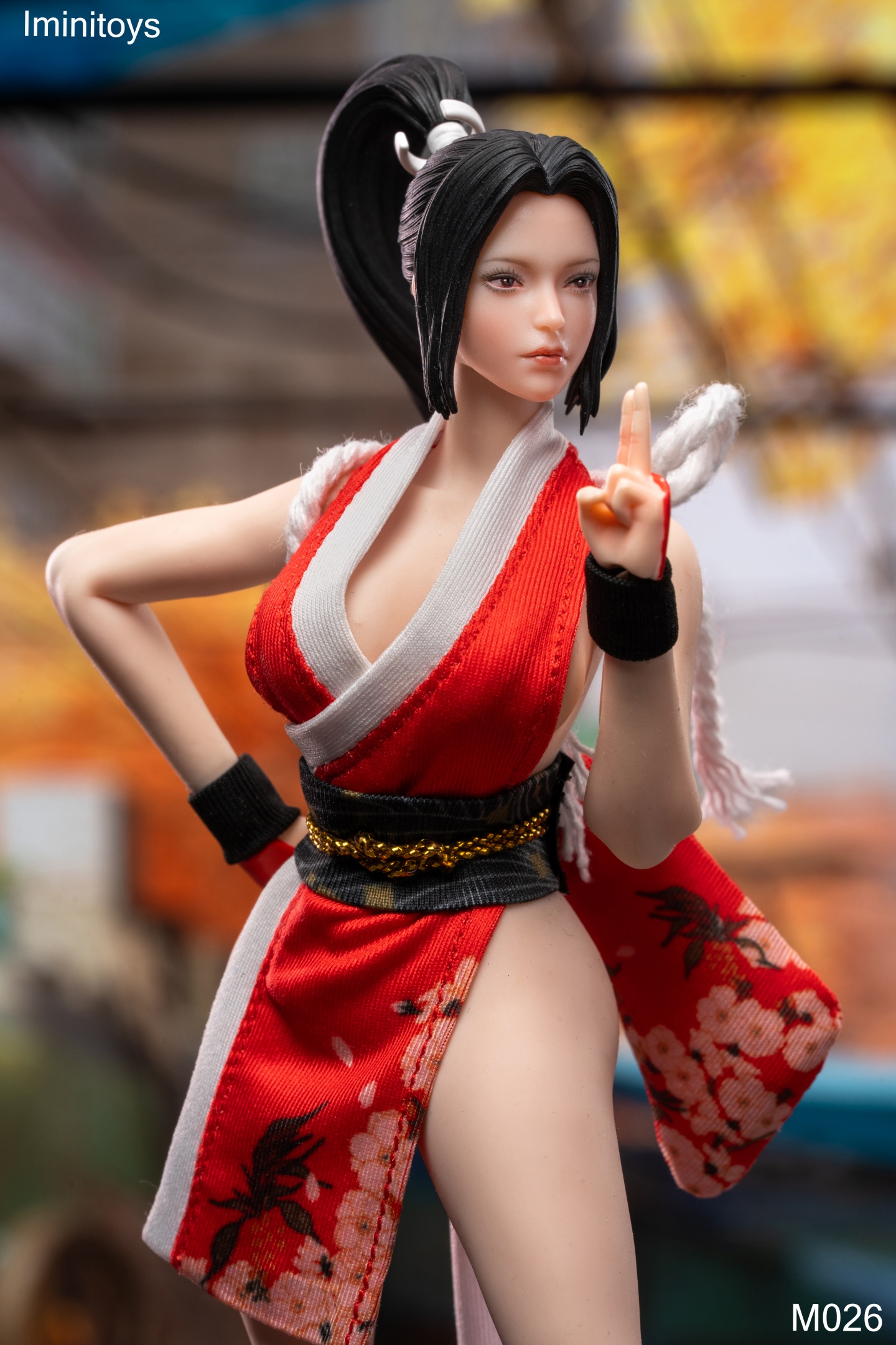The King of Fighters M026  Shiranui Mai 1/12 Action Figure -Iminitoys Studio 