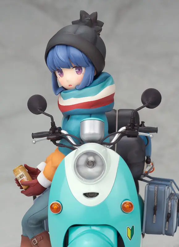 Alter - Yuru Camp Rin Shima with Scooter 1/10 Complete Figure (Licensed)Statue(GK)